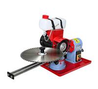 DowPie Affûteuse de Lames de scie à Bois, meuleuse à Angle réglable avec Pointes en carbure et Refroidissement par réservoir d'eau, pour l'entretien Quotidien des Lames 250w-220v