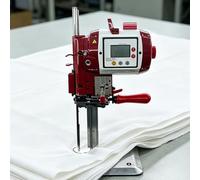 DowPie Machine de découpe de Tissu à Commande numérique 2180 W, Coupe-Tissu à affûtage Automatique, Hauteur de Coupe 6/8/10 Pouces, Moteur servo, Lame Droite, pour Textiles de Maison 110v-12‘’