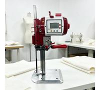 DowPie Machine de découpe de Tissu numérique avec servomoteur 2180 W, écran LCD, Vitesse réglable de 1000 à 4500 TR/Min, coupeuse Multicouche Robuste pour vêtements et Cuir. 220v-12‘’