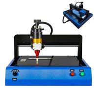 DowPie Machine de Gravure sur tôle d'acier, Dispositif de marquage Industriel des métaux avec DSP 32 Bits et Carte de Commande en Pont en H, Moteur Silencieux en cuivre Pur 11.8 * 7.9in