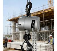 DowPie Mini palan à chaîne Manuel, poulie de chaîne en Alliage d'aluminium, Tambour de palan, chaîne G80 0,5/0,25T, Crochet pivotant à 360°, Portable et léger pour Chantier Naval 0.5T