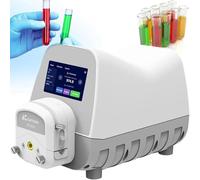 DowPie Pompe doseuse péristaltique à 3 rotors avec Commande par Moteur Pas à Pas, Petit écran LCD, Pompe à Vitesse Variable Intelligente pour Applications en Laboratoire et procédés Chimiques