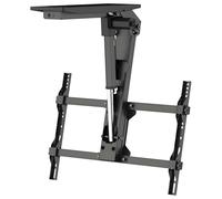 DowPie Support Mural électrique pour téléviseur au Plafond, Support motorisé réglable à Distance, Support Rabattable pour téléviseurs à écran de 32 à 55/50 à 90 Pouces PM-DT680