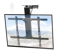 DowPie Support Mural pour téléviseur au Plafond avec télécommande, Compatible avec Les écrans Plats et incurvés de 32 à 55/50 à 90 Pouces et Les toits Plats et inclinés. PM-DT680