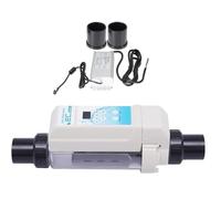 DowPie Système de chloration d'eau salée pour Piscine avec Affichage de la salinité, électrolyseur au sel, Fonctionnement Simple pour Spa. 20g