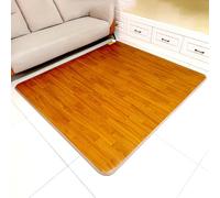 DowPie Tapis Chauffant électrique, Chauffe-Pieds sous Bureau et Coussin Chauffant, minuterie 12 Heures + Protection Contre la surchauffe, Fonctionnement Silencieux et sans Vent Darkgray-20 * 78in