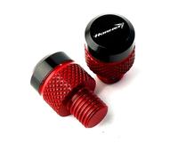 DowraP Bouchons de Trou de Miroir en Aluminium CNC, Accessoires de Moto adaptés for CB750 CB 750 Hornet 2023 M10 * 1.25, couvercles de boulons de vis (Color : Red-Hornet)