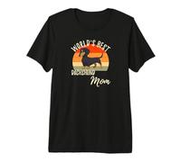 Doxie Mama, la Meilleure Maman Teckel du Monde T-Shirt Haut de Gamme