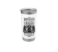 Doxies Didn't Get Enough Walks Gothic Gobelet isotherme en acier inoxydable double paroi