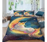 DOXLITVT Phoenix Feu Glace Housse De Couette 3 Pièces Animal Theme Faune Sauvage 3D Motif Imprimé Ensemble Literie Microfibre pour Adulte Et Enfant avec Taies d'oreiller King（220x240cm）