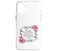 Doxology Louez Dieu d'où Toutes Les bénédictions coulent des Fleurs Coque pour iPhone 16 Plus