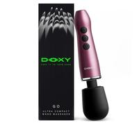 DOXY GO, vibromasseur pour femmes, stimulateur clitoridien sans fil, compact et rechargeable, avec de puissantes vibrations profondes, silencieux, portable et étanche (IPX7).