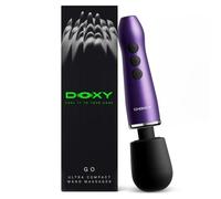 DOXY GO, vibromasseur pour femmes, stimulateur clitoridien sans fil, compact et rechargeable, avec de puissantes vibrations profondes, silencieux, portable et étanche (IPX7).