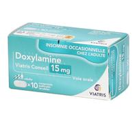 Doxylamine Mylan Conseil 15 mg Comprimé(S) 10 pc(s)