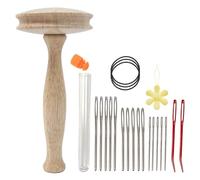 doyandader Champignon À Repriser | Démontable En Bois | Outil De Réparation De Vêtements Et Kit De,Pour Chapeaux Pulls Pantalons Réparation Tissage Femmes Débutants Amateurs