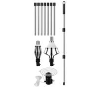 doyandader Changeur D Ampoules | Outil de Remplacement de 4 m avec Ventouse Panier | Changeur D Ampoules Antidérapant Pour Lustres Plafonds Hauts Intérieur,Lieux Publics Intérieurs Et Lustres