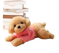 doyandader Chien en Peluche, Compagnon réaliste pour, Chiot en Peluche, pour canapé, lit, Fille, frères et sœurs, Amis des Animaux de Compagnie, Adolescents