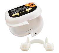 doyandader Dents de vampire pour adultes - Faux appareils dentaires effrayants réutilisables, accessoires de fête masque effrayante pour carnaval, fêtes à thème et jeu de rôle