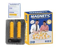 doyandader Échiquier magnétique - Figurines d'échecs magnétiques avec facteur amusant pour jeux de table - Jeu de stratégie - Jeu de voyage pour débutants, , adultes, soirée familiale