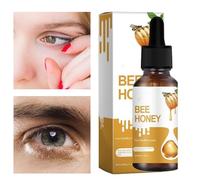 doyandader Gouttes pour les Yeux,Gouttes Pour Un Regard Éclatant - Solution Liquide Hydratante Non Grasse avec Compte-Gouttes pour Soins des Yeux Sensibles Femmes Adultes Séniors Utilisateurs d'Écran