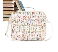 doyandader Grand sac de transport à la mode - Sac d'études bibliques à la mode | Pour filles et femmes Travail École Bureau Église Anniversaire Noël Saint-Valentin, c, Voir description