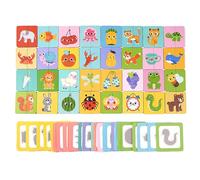 doyandader Jeu de Cartes à mémoire | Puzzle d'attribution | Jeu de Puzzle de tri pour à partir de 3 Ans - Activité Maternelle