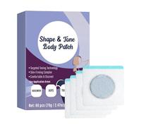 Doyandader Lot de 60 patchs amincissants pour perdre du poids - Brûleur de graisse rapide - Autocollant naturel non irritant - Taille de la graisse abdominale