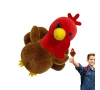 doyandader Marionnettes à doigts, animaux, marionnettes à doigts de dessin animé Turquie - Jouet interactif pour spectacles, écoles, support de lecture pour , filles et
