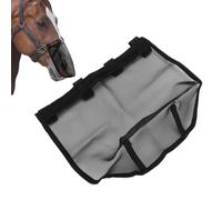 doyandader Masque de protection anti-mouches respirant - Accessoire pour animaux de compagnie - Filet de contrôle respirant pour la protection du visage avec confort en tailles moyennes et grandes