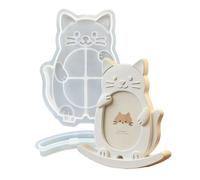 doyandader Moules en résine époxy - Accessoires de bricolage flexibles et réutilisables pour chiens et chats - Moules en résine - Moules en résine - Moules pour cadre photo, décoration de maison