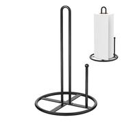 doyandader Porte-Rouleau de Cuisine | Support à Papier Absorbant Debout | Porte-Rouleau de Serviettes en Fer avec Base Lourée Antidérapante | pour Plan De Travail Salle De Bain Et Cuisine