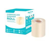 doyandader Rouleau d'Hydrocolloïde - Fournitures De Soin Des Plaies Imperméables | Rouleau de Bandages Hydrocolloïdes - pour les Femmes, les Hommes, les Adultes, les Adolescents, les
