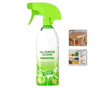doyandader Spray de nettoyage | Spray nettoyant multifonction pour graisse de cuisine - 500 g dégraissant double effet pour four, réfrigérateur, micro-ondes