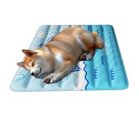 doyandader Tapis rafraîchissant pour chien - Tapis de refroidissement pour animaux de compagnie - Coussin lavable et imperméable - Tapis portable antidérapant pour les amateurs de combat en intérieur