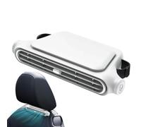 doyandader Ventilateur portable pour voiture, double turbine, alimenté par USB, appuie-tête réglable pour siège arrière de voiture, camion, SUV