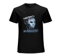 DOYEFZQC Men's Tokio Hotel Regular Fit T Shirt Black XXL