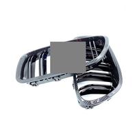 DOYEK Auto Calandres Radiateur 2 pièces Carbone M Look Remplacement Capot Rein Grill pour B&MW F20 F22 E46 E90 E92 F30 F34 F32 G30 E39 E60 F10 E84 F48 X3 X4 X5 X6 (Color : E46 4-Doors 02-04)