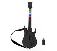 DOYO Wii Game Guitars - Contrôleur de guitare sans fil Wii Guitar Hero et Rock Band, compatible avec tous les jeux Guitar Hero et Rock Band 2, Legends of Rock