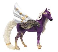 Doyomtoy Chevaux Figure de Jeu Licorne Figure Cheval d'Elfe Mythique Pégase Modèle Créature Magique énergie Pourpre Chevaux