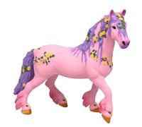 Doyomtoy Chevaux Figure de Jeu Licorne Figure Fleur Cheval d'Elfe Mythique Pégase Modèle Créature Magique énergie Rose Chevaux