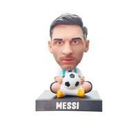 Doyomtoy décorations de Stars du Football pour décorations de Chambre, Ornements de Bureau, poupées de Voiture, Stars du Football Messi, C Luo, Beckham, Neymar,...