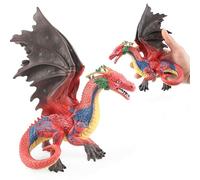 Doyomtoy Figurine Dragon Petit bayala,Figurine Dragon de Terre,Enfants cognitifs Jouets en Plastique décorations,Décoration de Gâteau Anniversaire Cadeaux de Fête Décoration de Maison