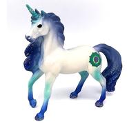 Doyomtoy Licorne de mer, licorne arc-en-ciel, licorne mythique Pégase - Modèle d'énergie magique - Créature solide et colorée