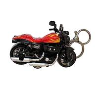 Doyomtoy Porte-clés moto Harley tendance hip-hop, moto Harley simulée, porte-clés personnalisé, porte-clés déco, cadeau, objet de collection.…
