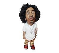 Doyomtoy Rap Star Cool Hip Hop Legends Resin Ornaments, Car Or Desktop Statues,for Cake Topper, Living Room, Office, Guy Doll Rapper 2Pac, Shakur, Pac, Snoop………