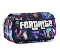 Doyomtoy Trousse à Crayons Scolaire Trousse à Crayons Grande Capacité Étui à Crayons Thème du Jeu Trousse à Crayons pour Enfants Stockage de la Papeterie pour Les étudiants (D)