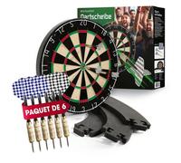 #DoYourDart Cible de fléchettes en sisal - fibre auto-fermante - avec surround & fléchettes