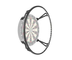 #DoYourDart Éclairage pour Cible de fléchettes | Système de fléchettes Uniformes et sans Ombre à 360° | Cible de fléchettes LED avec variateur et 3 Niveaux de luminosité | Système d'emboîtement