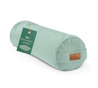 #DoYourYoga Coussin de yoga cylindrique - Rempli de coquilles de sarrasin | 68 cm x 22 cm | Housse lavable | Coussin de yoga et siège de méditation | Coussin Zafu pour Yin Yoga