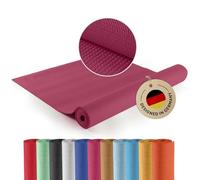 #DoYourYoga ® Tapis de Yoga KIRANA (0,4 cm) Anti-dérapant/Idéal pour séances de Yoga et de physiothérapie/Produit Haute qualité pour Amateur et débutant/différentes Couleurs Disponibles.